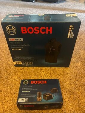 BOSCH 12V Max Heated Vest - Black
